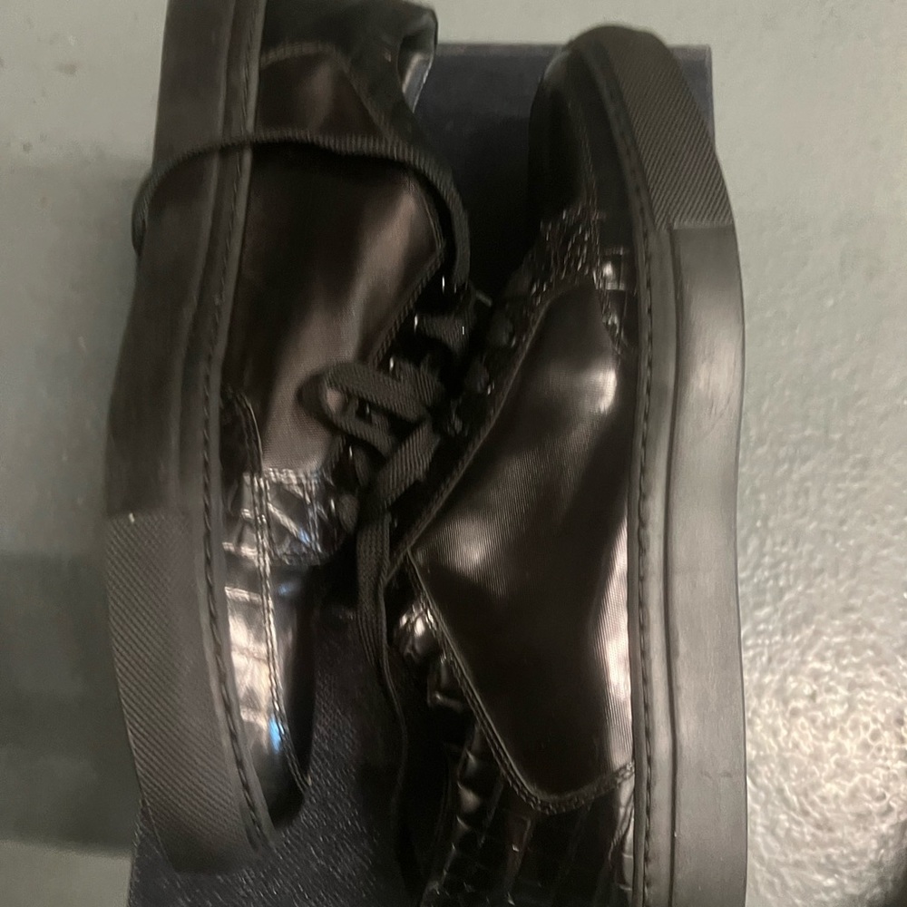 Alejandro Ingelmo Shiny Black Sneakers - Picture 2 of 5